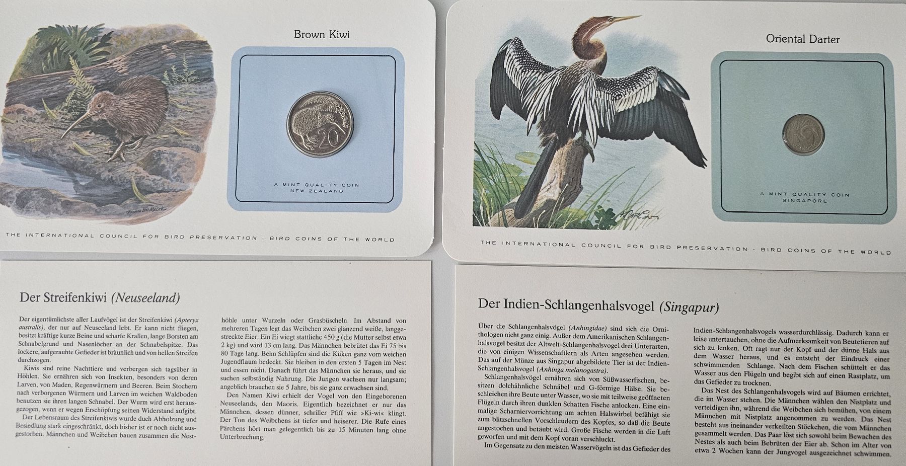 Alle Münzen: Vogelmünzen der Welt – Gebraucht aus Jona von ga.pfister 5