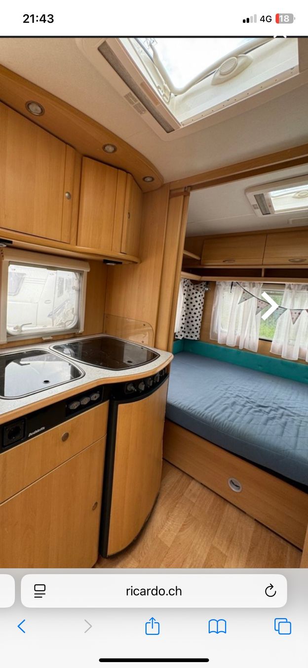 Dethleffs Véhicules de camping: Dethleff Anhànger. MFK 9.25 ,  3900.- – D'occasion à Matten b. Interl par samoni9999 6