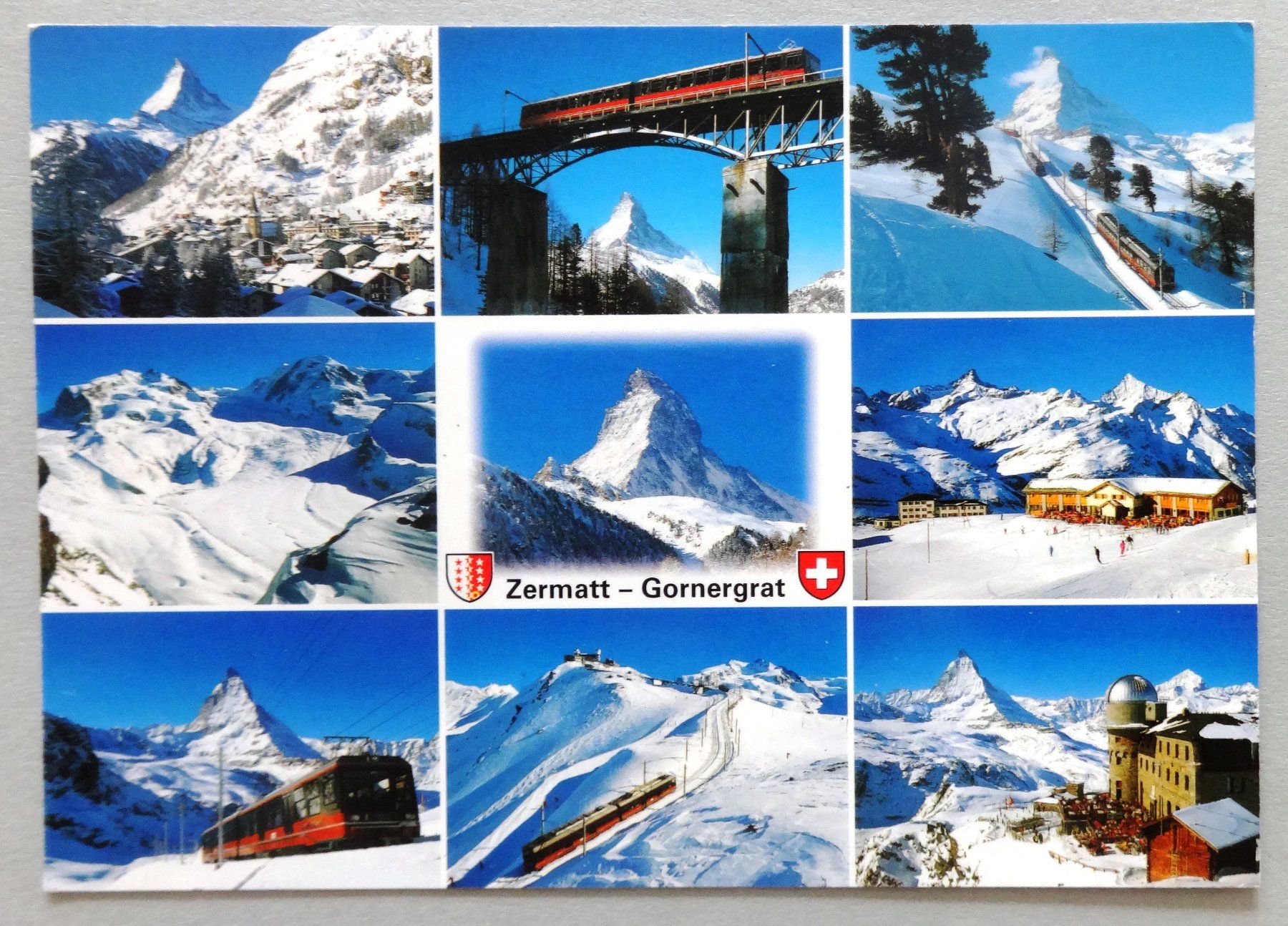 Cartoline postali: Zermatt - Gornergrat – Difettoso da Fétigny venduto da Billy2miny