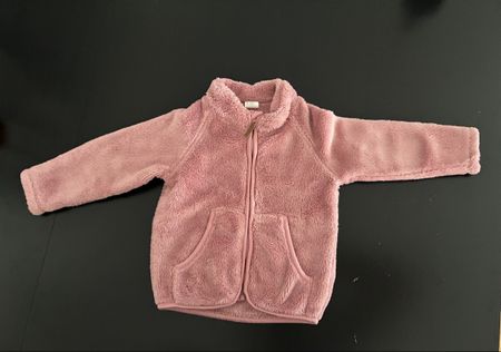 Kinder Fleecejacke Rosé / Grösse 80 / neuwertig