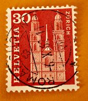 Nr.360 Grossmünster Zürich Postgeschichtliche Motive 