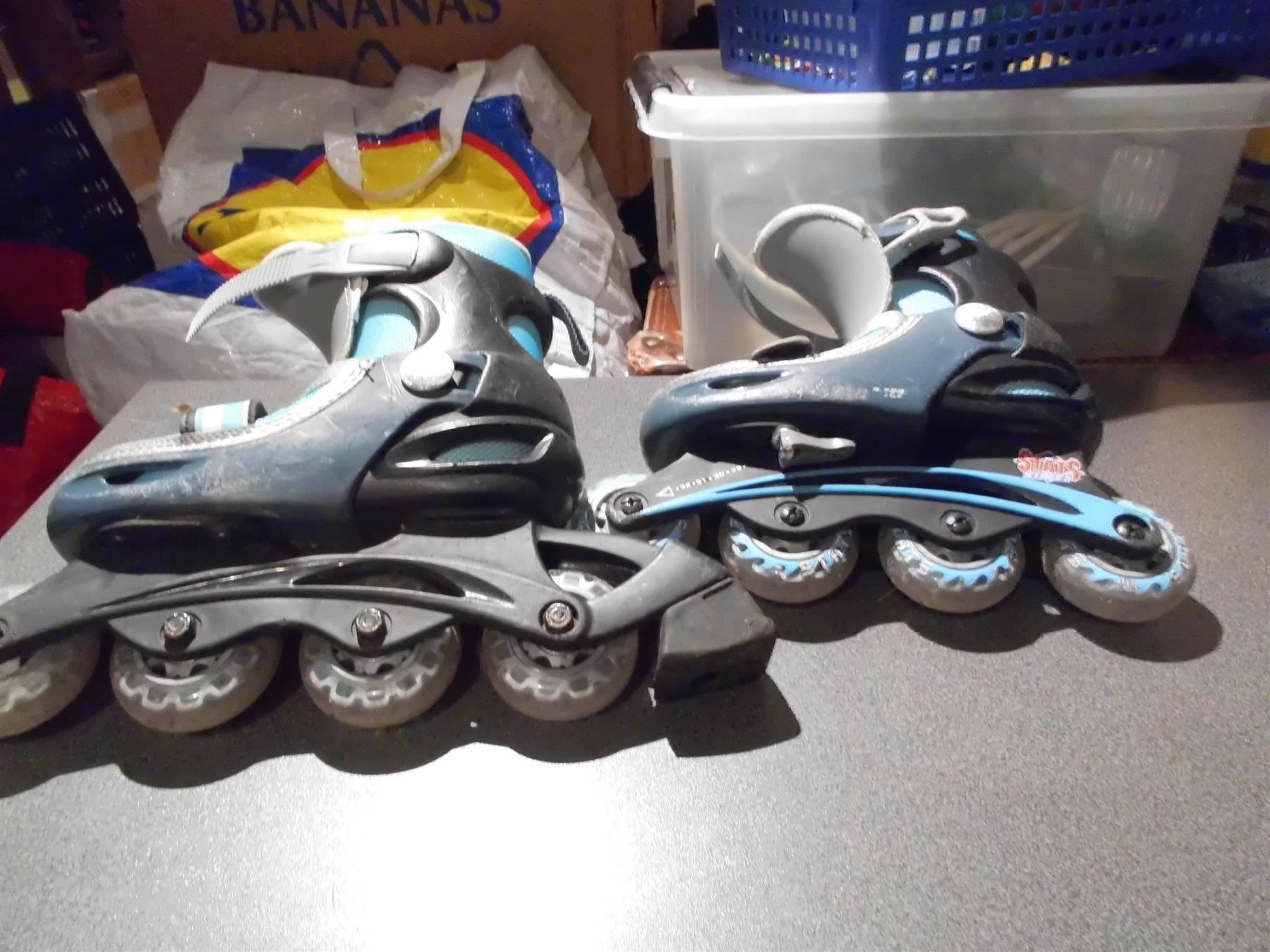 Pattini in linea & Pattini a rotelle: Inline-Skates Grösse 29 - 32, blau – Usato da Zürich venduto da abraxas1291