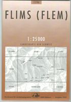 Landkarte Flims (Flem) 1999