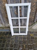 Antikes Sprossenfenster weiss, guter Zustand