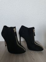 Stiefeletten Zara Basic schwarz Reissverschluss Gr 36