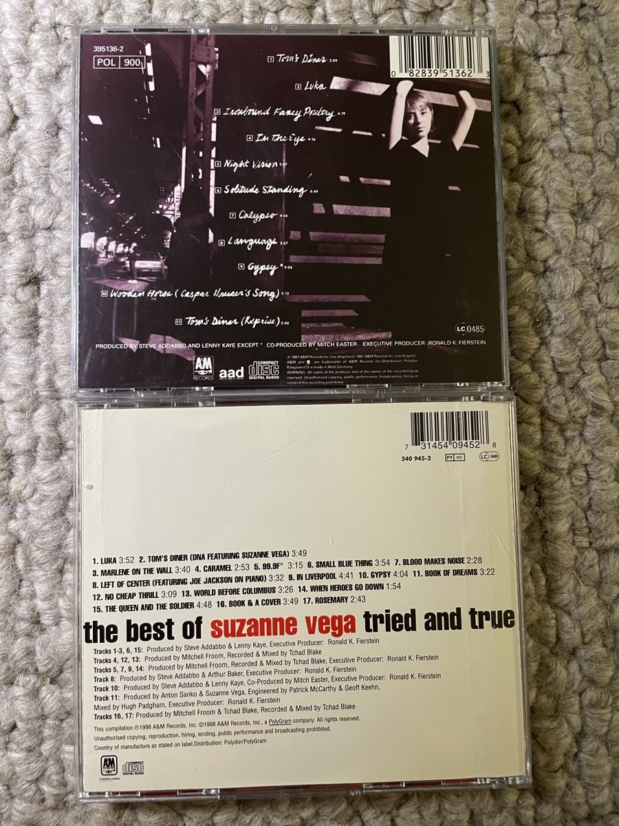 CDs: 2x Suzanne Vega – Gebraucht aus Reinach AG von trigger7811 2