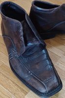 Elegante Herren Lederschuhe Dunkelbraun Gr. 40 - Ralph Stone