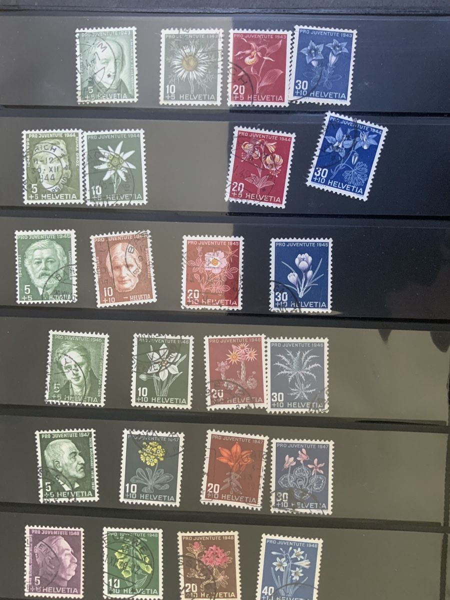 Alle Briefmarken: Juventutemarken – Gebraucht aus Binningen von chr_cr5n 4