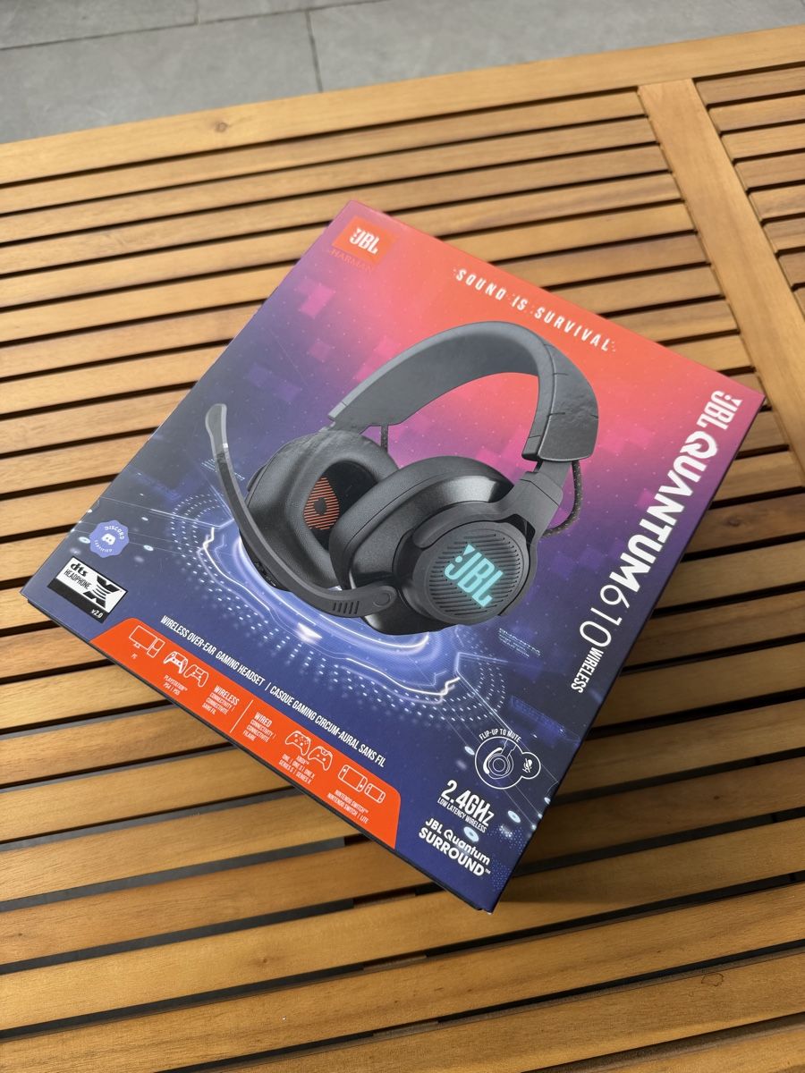JBL Kopfhörer: JBL Quantum 610 Wireless Gaming Headset schwarz neu – Neu und originalverpackt aus Thun von sansan01