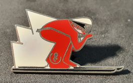 W632 - Pin Skirenfahrer Geschwindikeits Rekorde