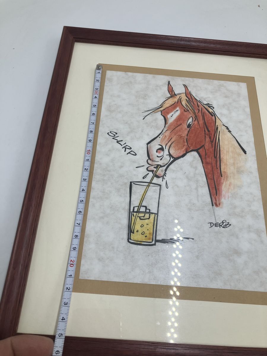 Dipinti: Dessin original de Derib – Usato da fribourg venduto da Retroverso 1