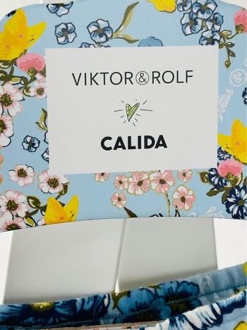 Calida Tops: Calida Viktor & Rolf Bustier mit Blumenmuster Grösse S – Neu und originalverpackt aus Meggen von AuDa17 5