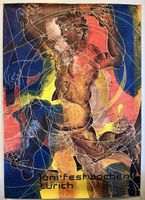 Hans ERNI Original- Plakat Juni Festwochen Zürich 1968