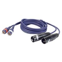 DAP FL26 XLR 2 x Male zu Cinch 2 x Männlich Kabel 3m