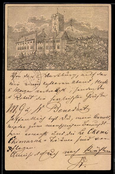 Cancelleria postale: Vorläufer-Lithographie Ganzsache PP6F15 – Usato da Berlin venduto da bartko-reher