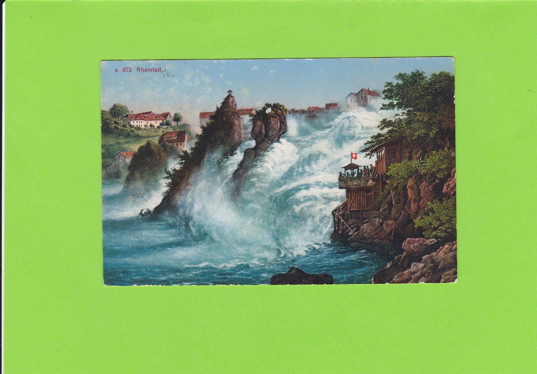Cartoline postali: Rheinfall – Usato da St. Peterzell venduto da neckertal