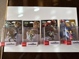Lot de 4 figurines Amiibo Zelda - Nintendo - parfait état!