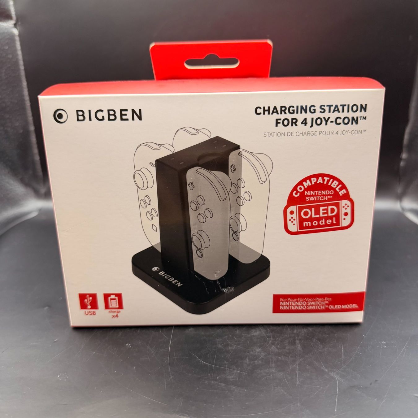 Nintendo Adattatori & Cavi: Bigben Joy-Con Ladestation Switch – Usato da Düdingen venduto da Nerdworld