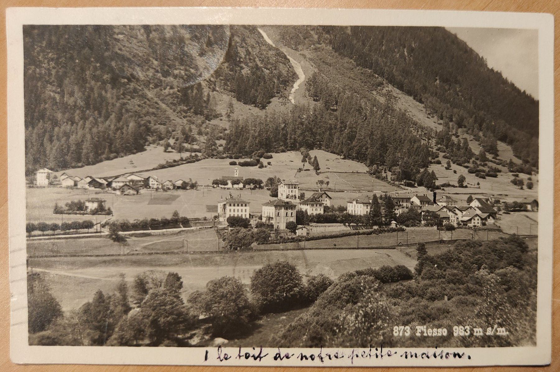 Ansichtskarten: Fiesso um 1925 – Gebraucht aus St. Erhard von Chaeferli6