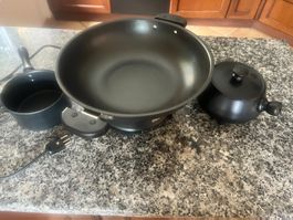 un appareil multifonction de la marque Princess, Wok