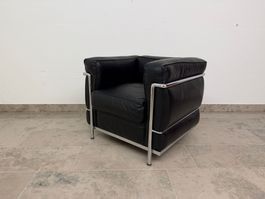Replika Designersessel LC2 im Stil von Le Corbusier