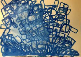 Gemälde abstract 50/70cm