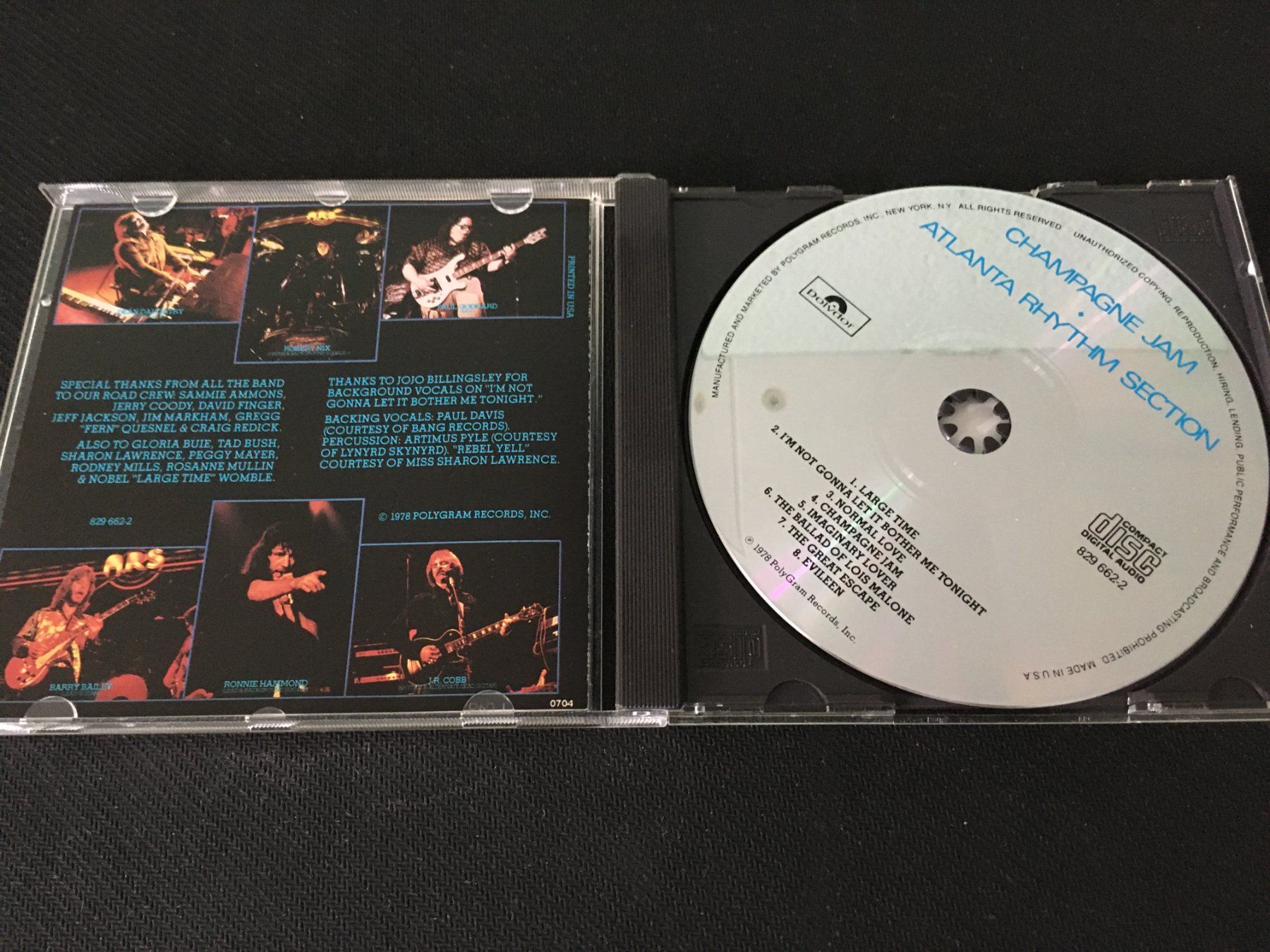 CD: Champagne Jam - Atlanta Rhythm Section -CD- – Usato da St.Gallen venduto da MedienJoe 1