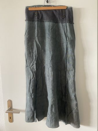 Langer Nile Jupe Gr.S 100% Leinen