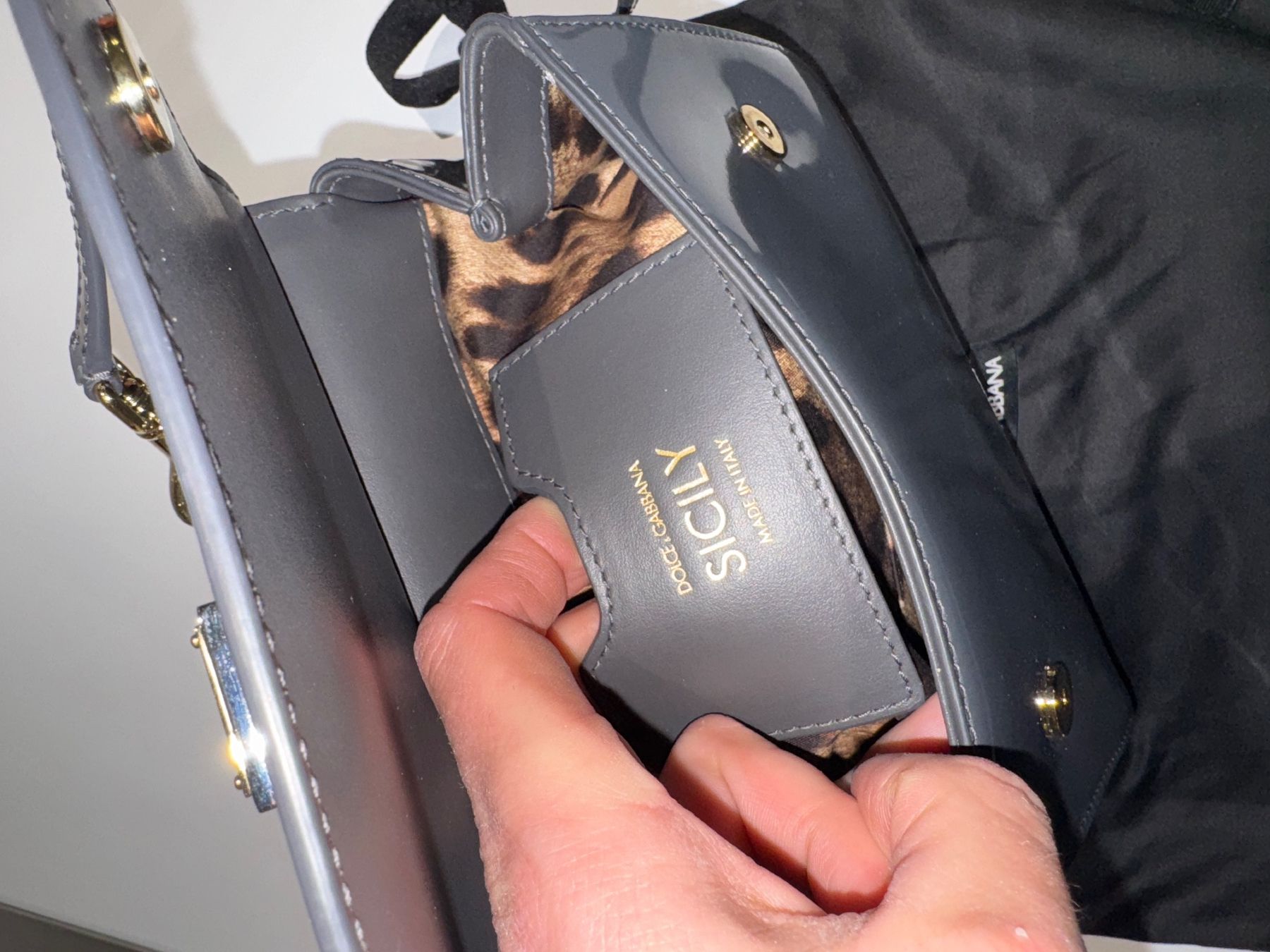 Dolce & Gabbana Borse da donna: Dolce & Gabbana Sicily patent leather bag – Usato da Lugano venduto da chs_fjt5 8