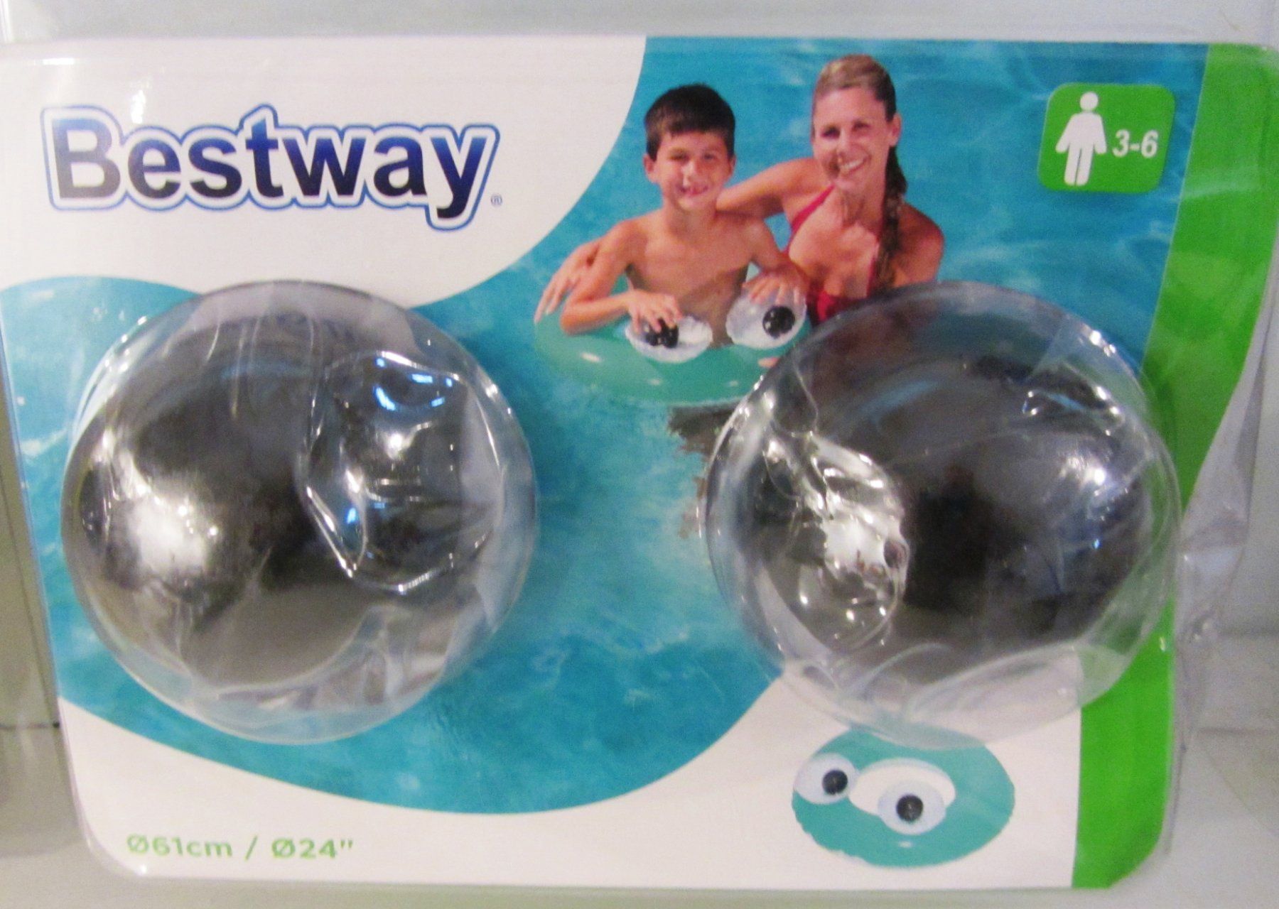 Salvagente: 2 Schwimmringe "Big Eyes" 61 cm     3- 6 J. – Nuovo (secondo la descrizione) da Egliswil venduto da chroetli22 2