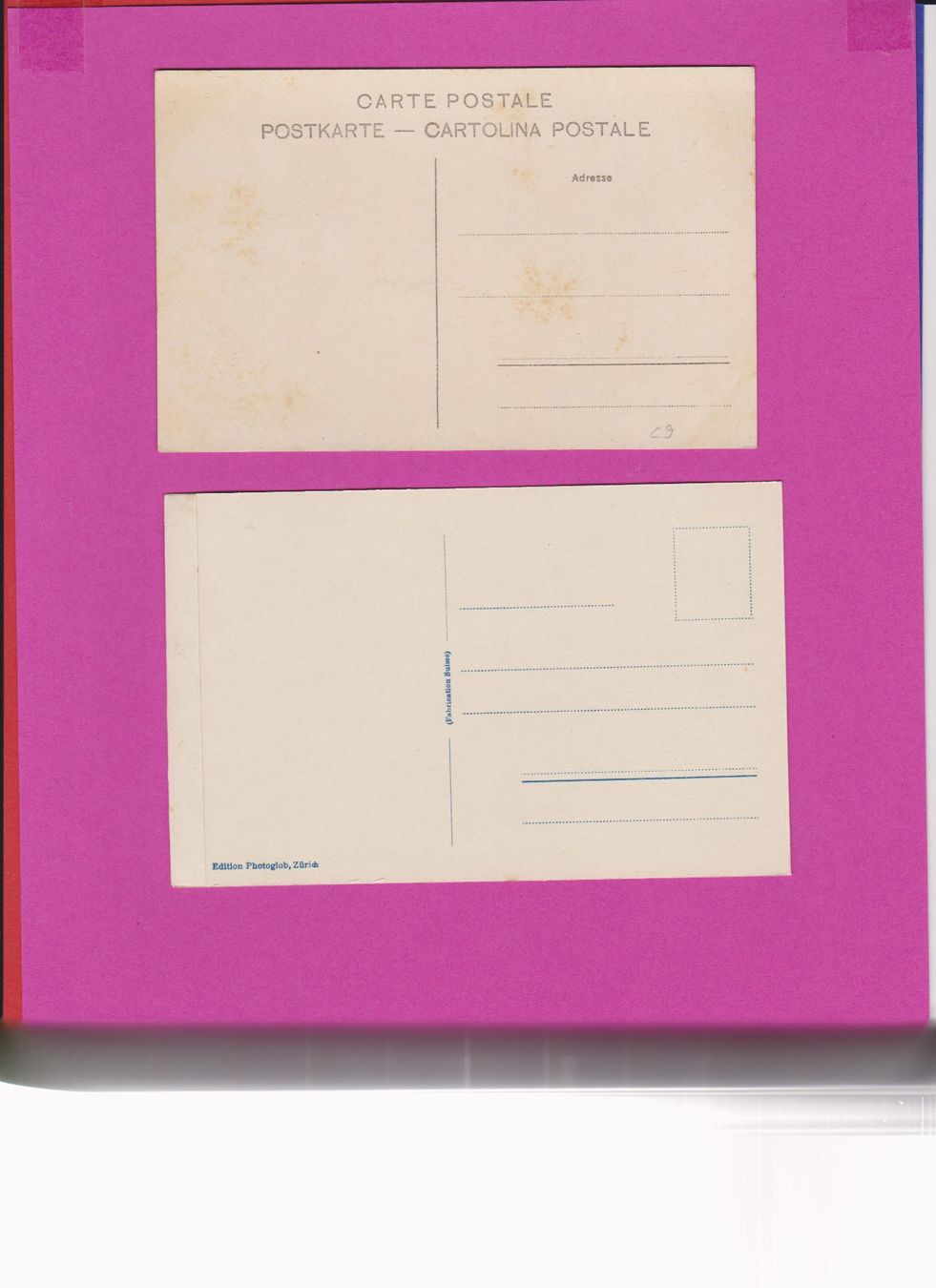 Cartoline postali: Bürglen   :   2 alte Ansichtskarten – Usato da Vitznau venduto da Ropaku 1