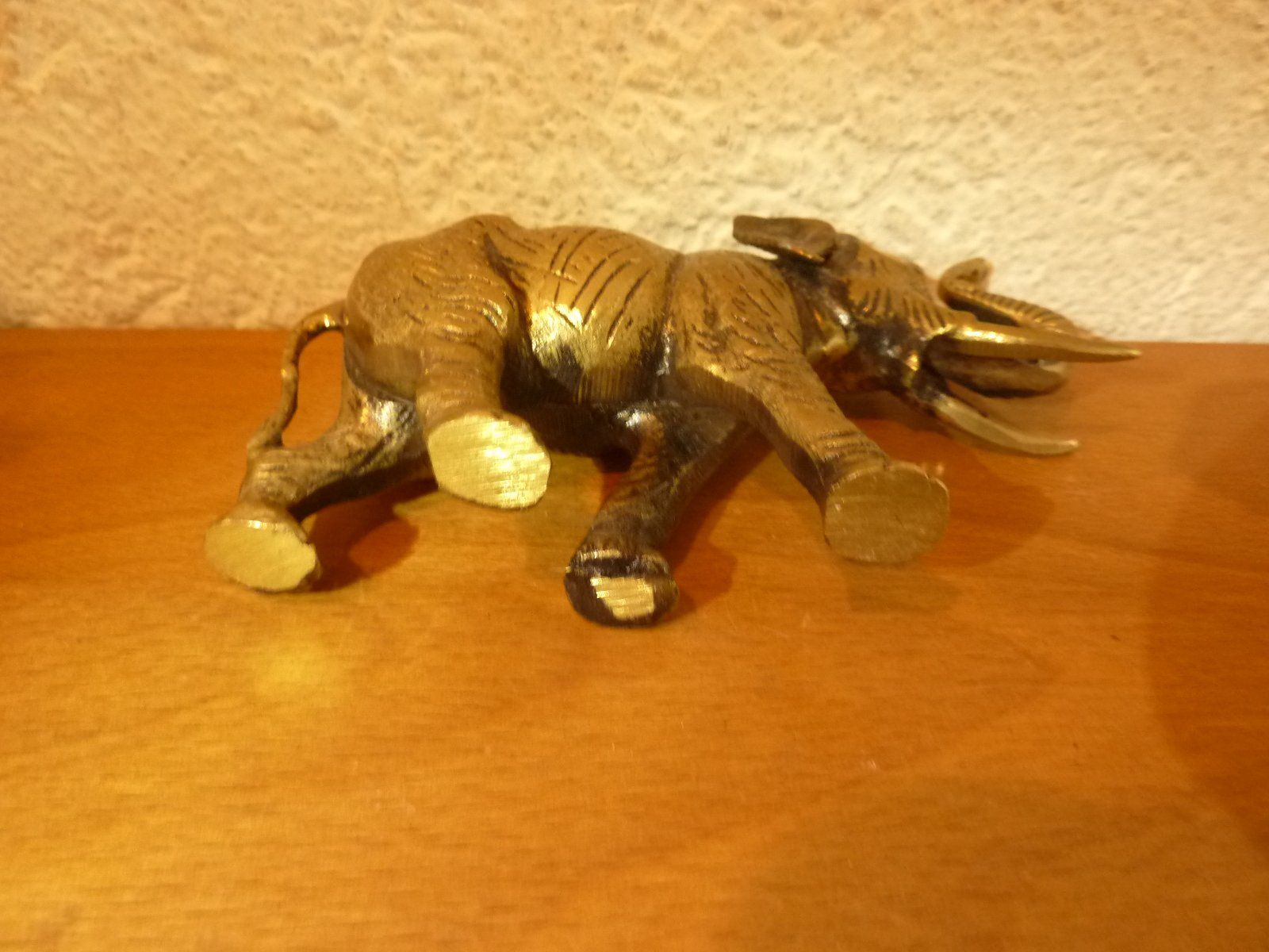 Statuette: Bronze Kultfigur  Elefant schön handgefertigt – Usato da Hochfelden venduto da swissice 7