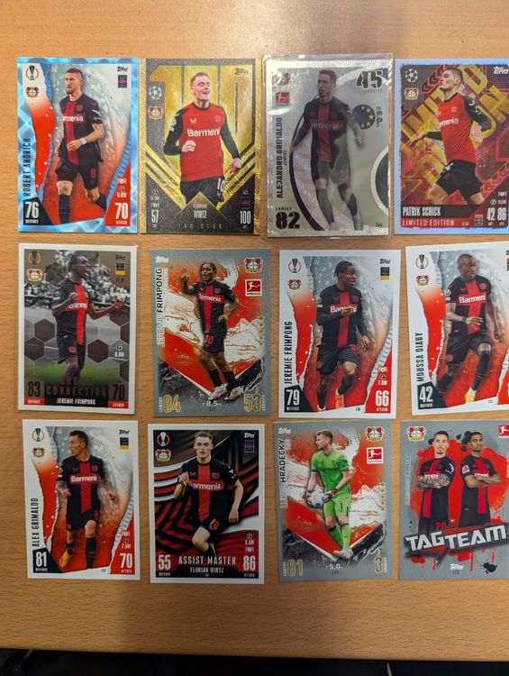 Topps Carte collezionabili: Bayer Leverkusen Topps Match Attax Karten, Top Zustand! – Nuovo (secondo la descrizione) da Hunzenschwil venduto da AB-Tradingcards