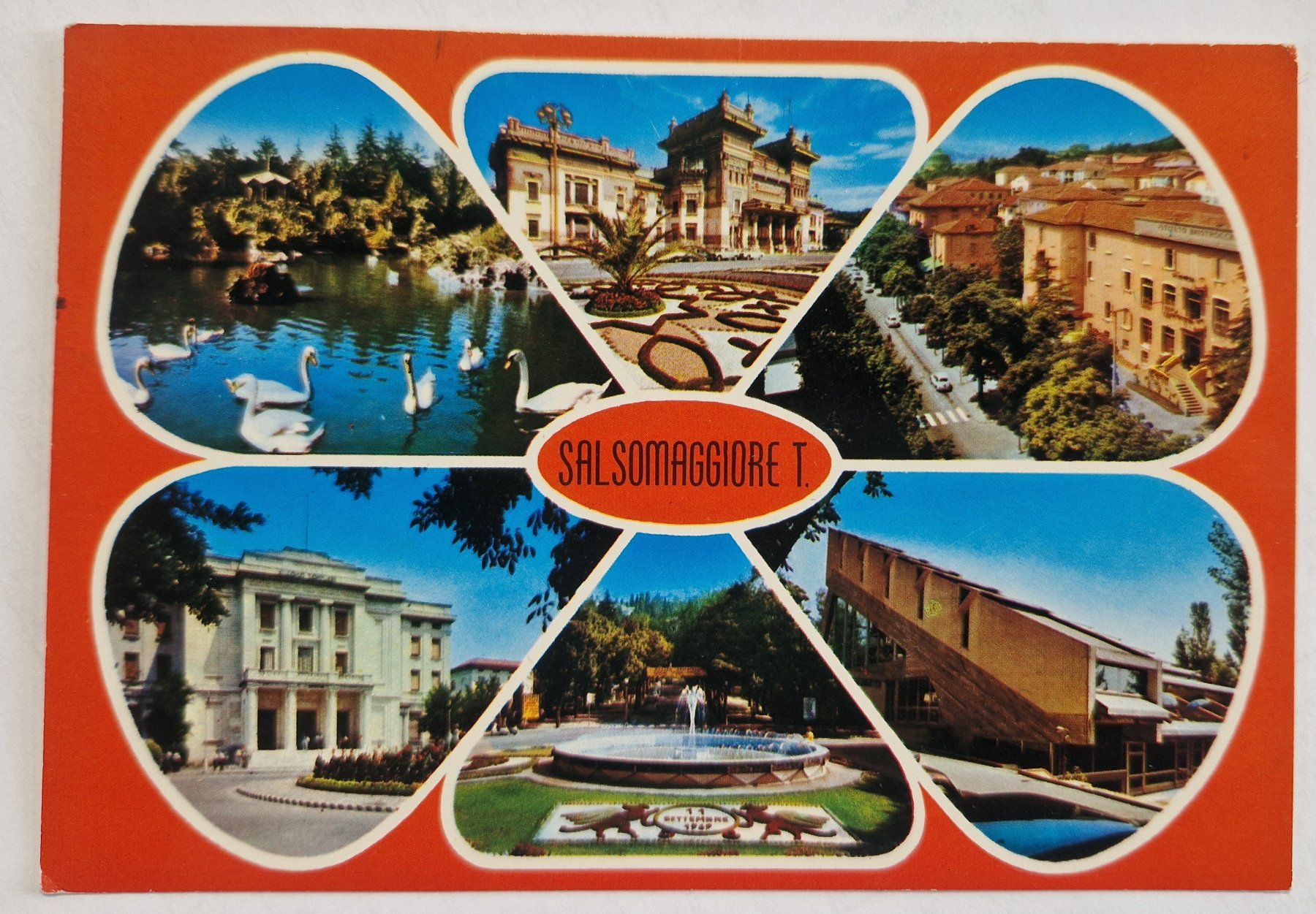Cartoline postali: Salsomaggiore Terme, Italien 1990 – Usato da Melchnau venduto da Arthurius