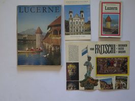Luzern  - Lucerne - C.J.Bucher AG - 3 Büchlein - Fritschi