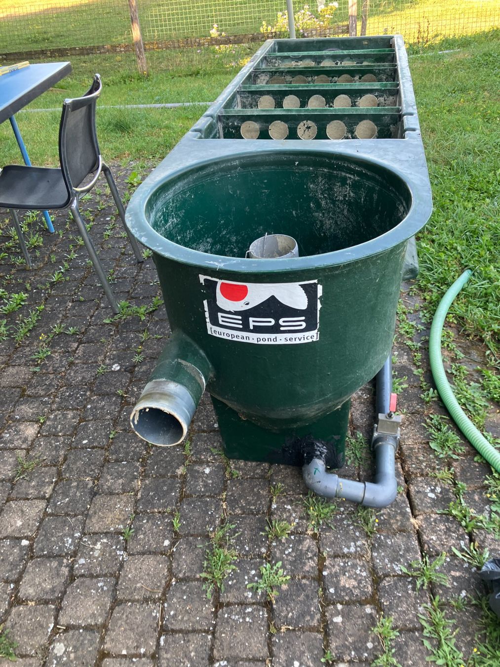 Altro: GFK-Reihenvortexfilter 5-Kammer Teichfilter Koifilter – Usato da Kappelen venduto da Wyandotten 2