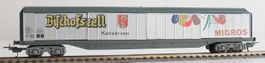 Lima Schiebewandwagen Habis-x der SBB Spur H0
