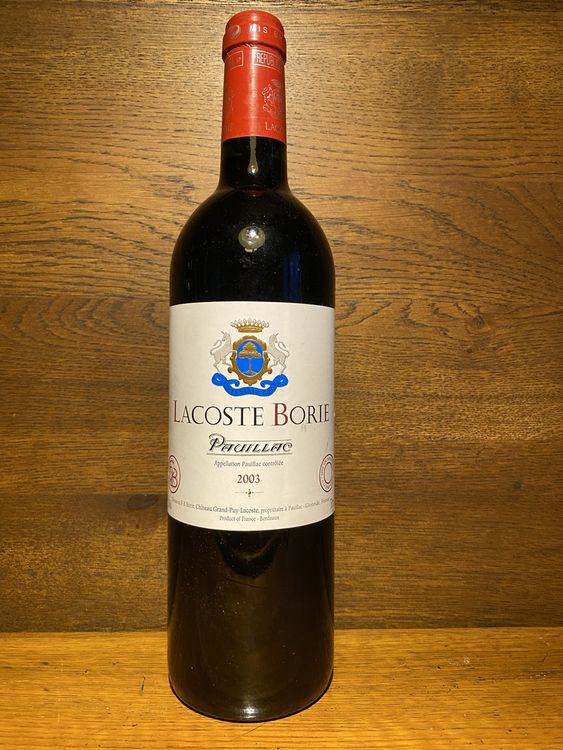 Lacoste Borie 2003, Pauillac (Neu und originalverpackt) in für CHF 35 ...