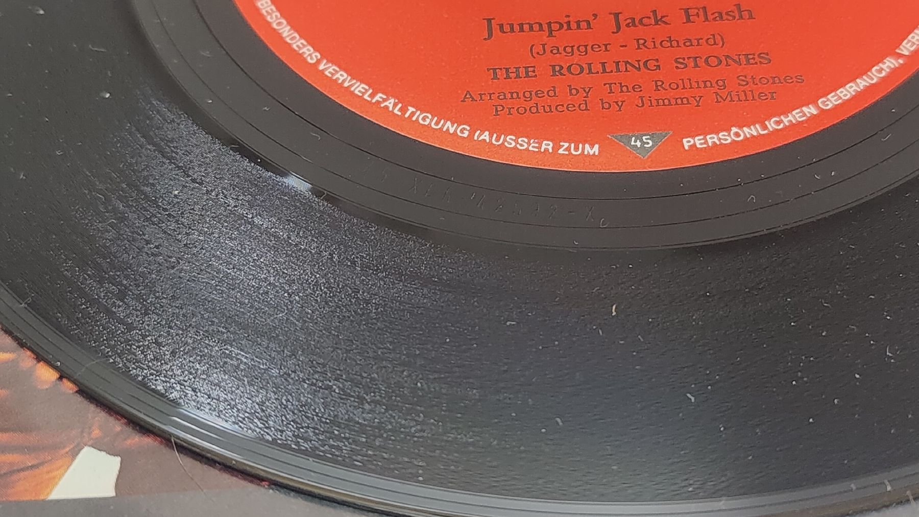 Schallplatten: The Rolling Stones - Jumpin' Jack Flash, Single (S1) – Gebraucht aus Neuenhof von SchnaeppliAllerlei 6