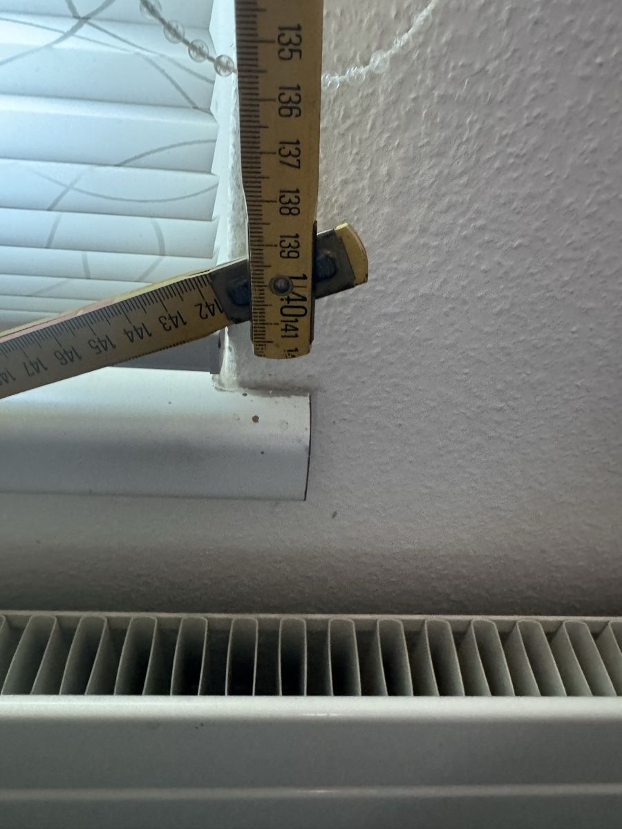 Tende da sole: 3x Plissee MHZ weiss gemustert – Usato da Cham venduto da matap1 4