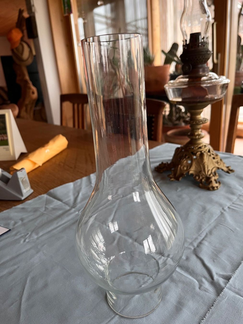 Gläser: Petroleum Lampen Glas – Gebraucht aus Hosenruck von abakadabra