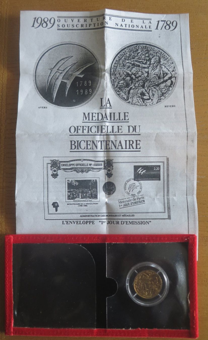 Tutti le monete: Monnaire de Paris 1989, Bronce – Usato da Oberwil-Lieli venduto da Grotzni