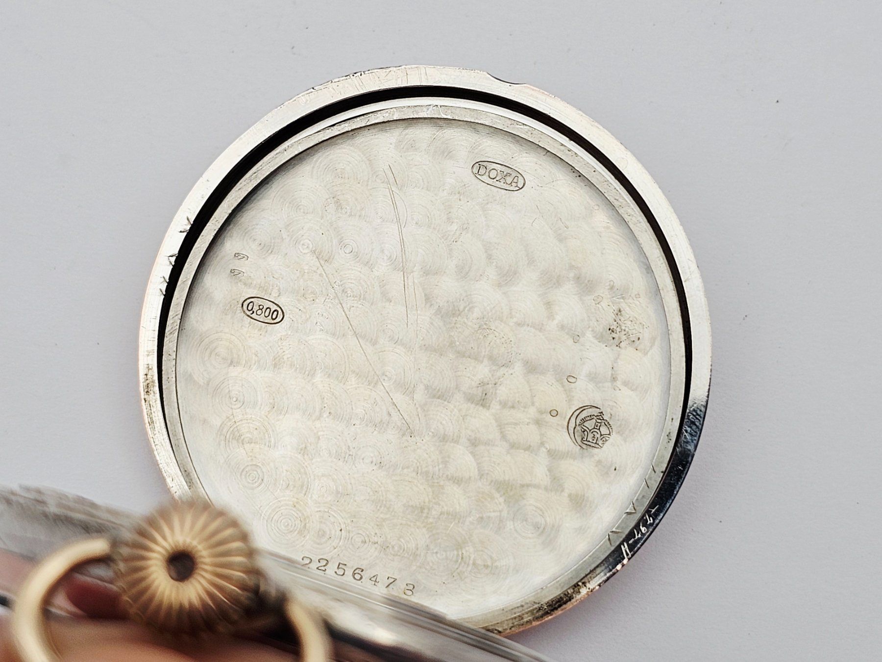 Uhren: Doxa Antike Taschenuhr 800 Silber – Gebraucht aus Bassersdorf von AnkerWatch 5