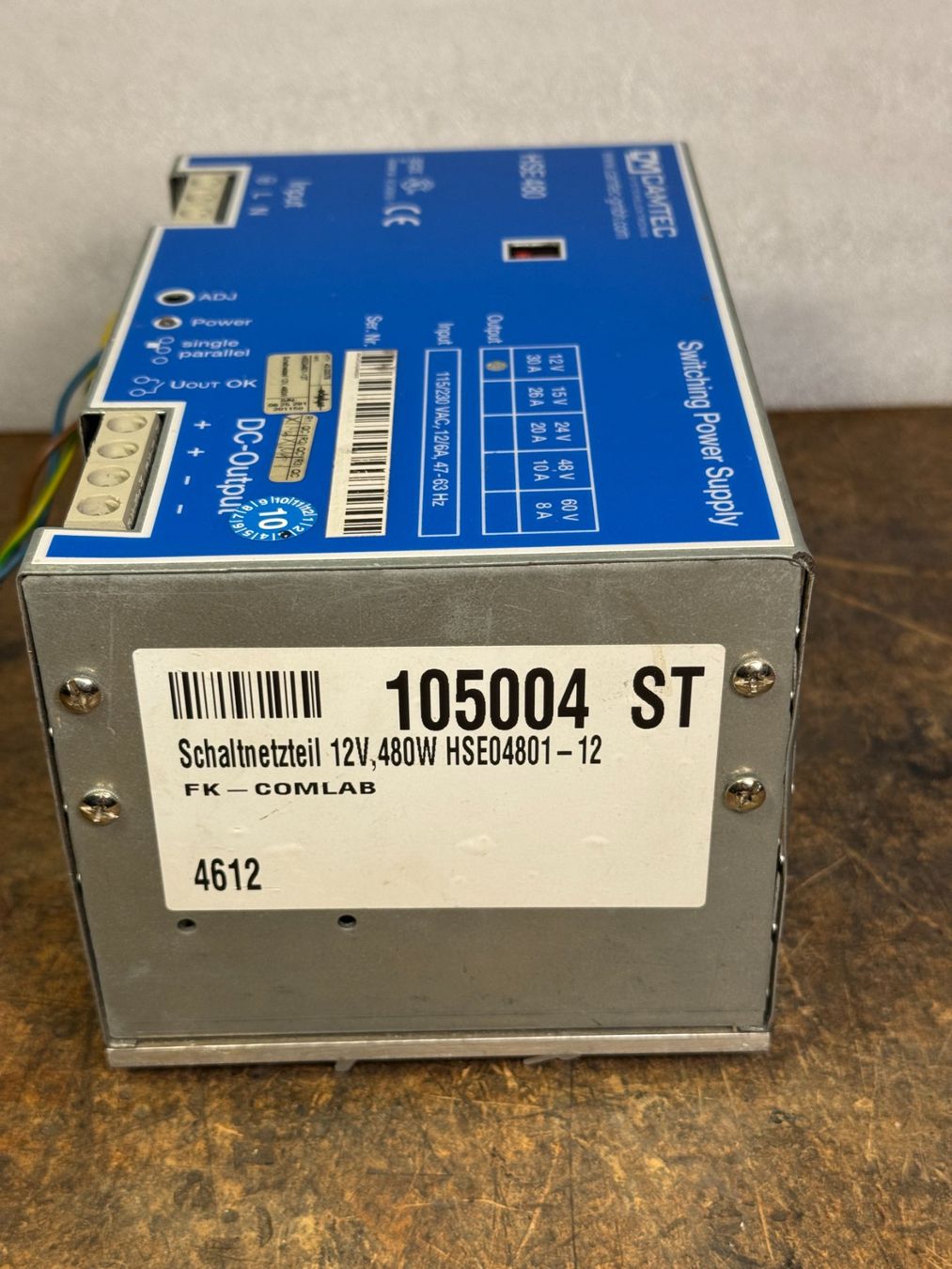 Elektronikbauteile: Netzgerät 230V auf 12V/30A= – Gebraucht aus Ins von funkflieger 6