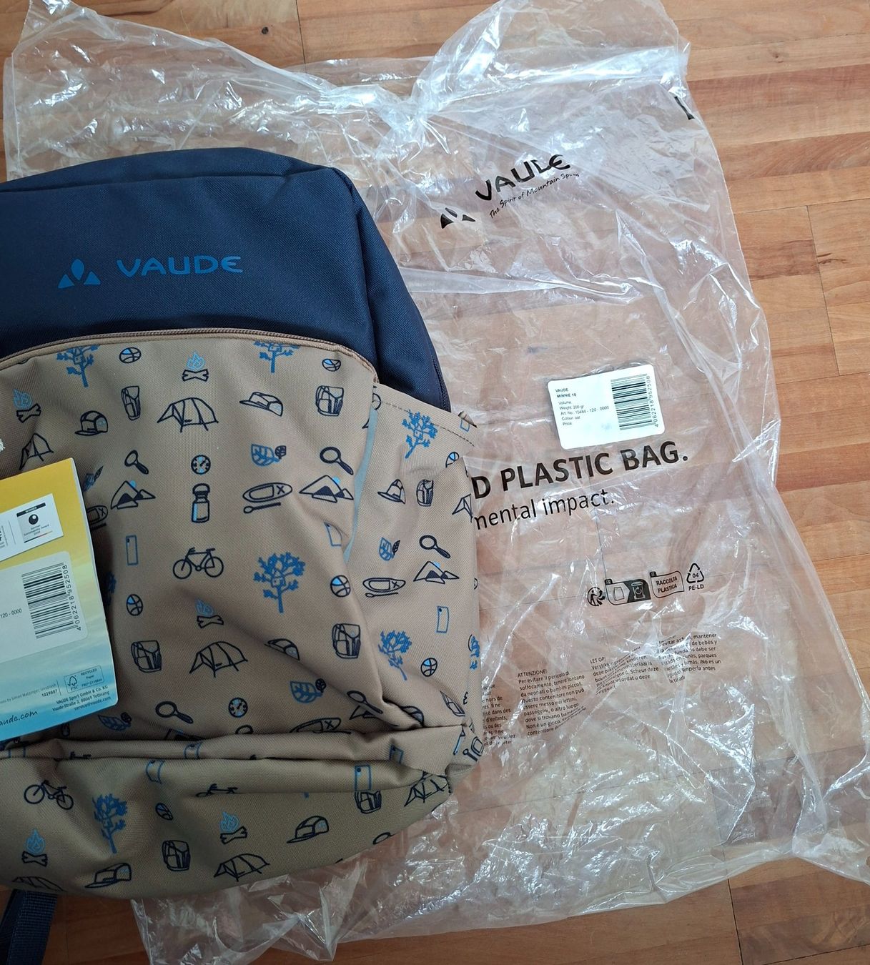Vaude Borse & Zaini: Neuer Vaude Mini Kinderrucksack – Usato da Münchenbuchsee venduto da lanereal 2