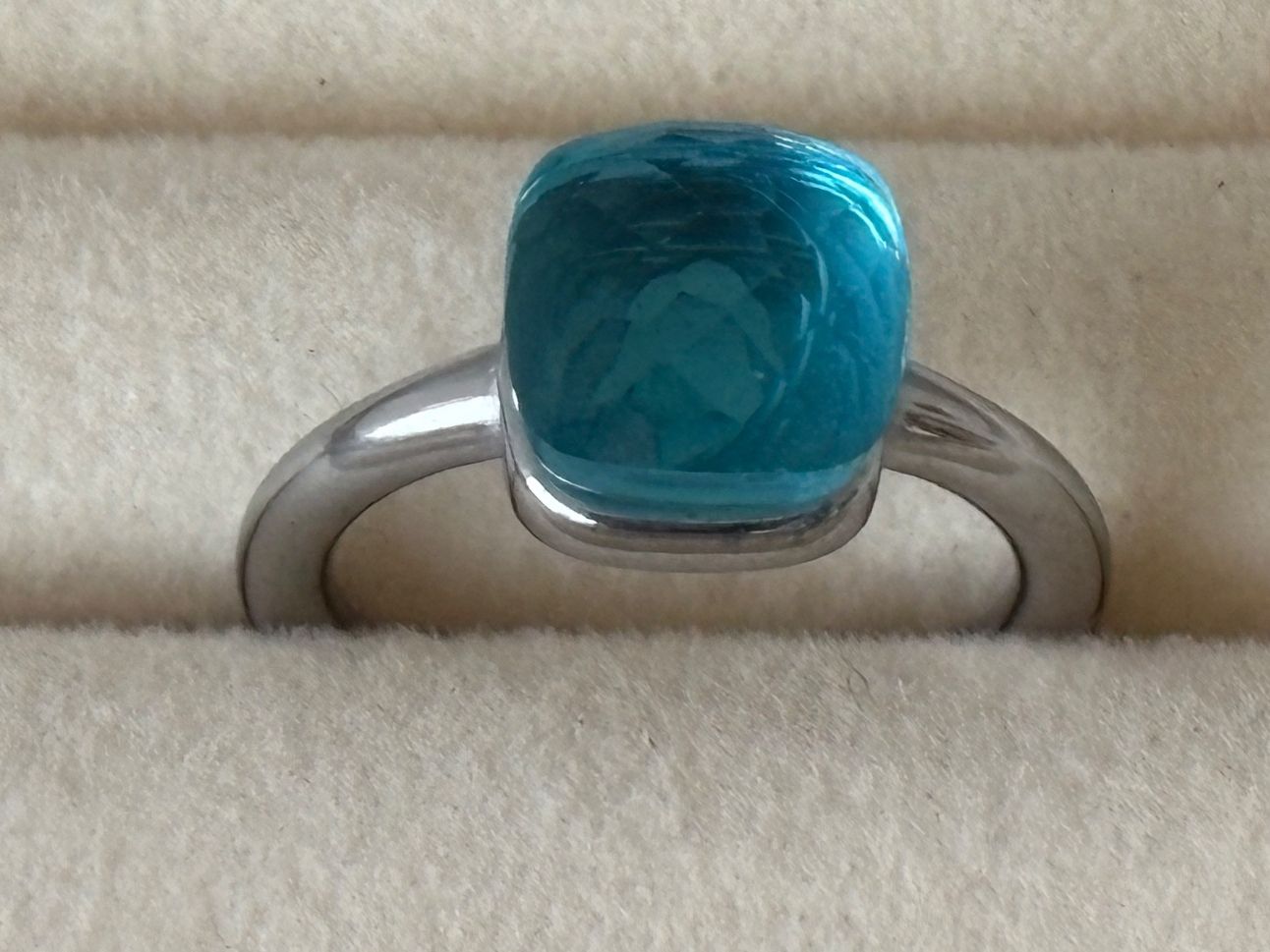 Anelli: Luxus Elegante Gr: 17/7 Ring  Farbe : Silber – Nuovo (secondo la descrizione) da Biel-Bienne venduto da Roserosse13 3