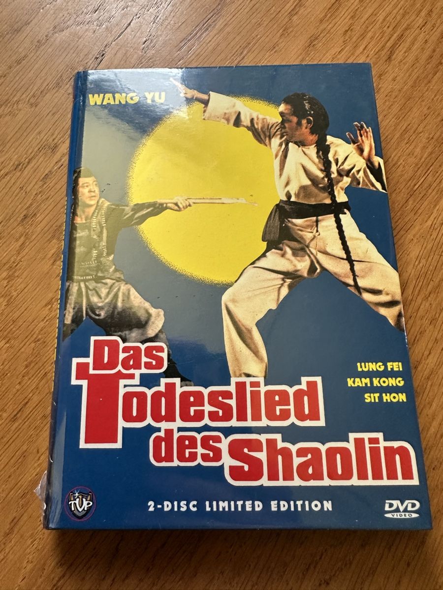 Alle DVDs: Das Todeslied des Shaolin neu kl. Hartbox TVP – Neu und originalverpackt aus Benken ZH von Audi-erich