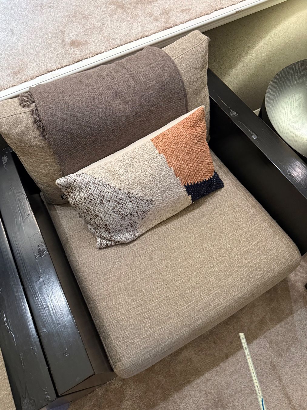 Poltrone: 2 Holzsessel schwarz lackiert – Usato da Küsnacht ZH venduto da fashionontop 4