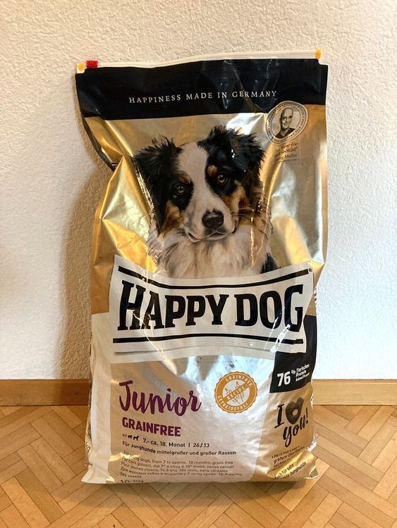 Happy dog 2024 junior grain free