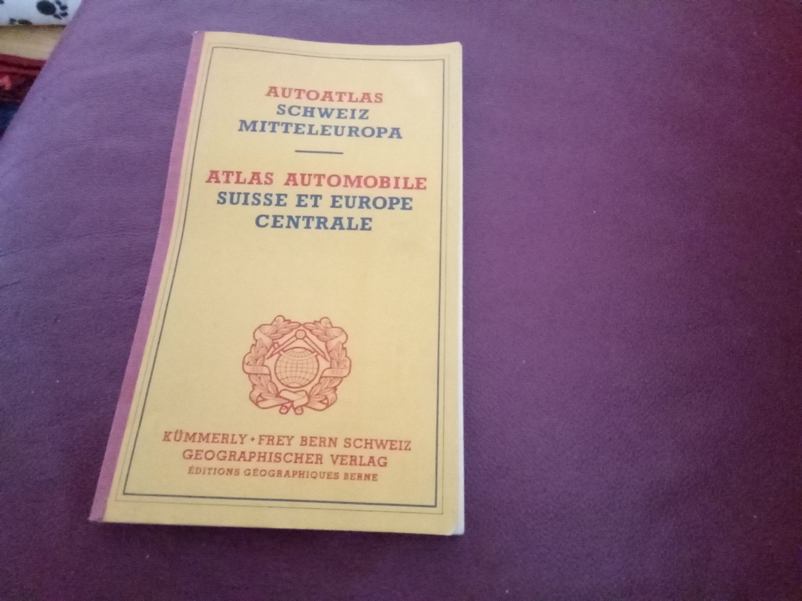 Cartine & Atlanti: ÄLTERER AUTOATLAS SCHWEIZ UND MITTELEUROPA – Usato da Muri BE venduto da Alk